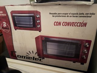 Horno Eléctrico Comelec 28L con Convección
