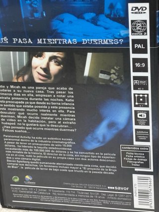 Pack Saga Paranormal Activity DVD