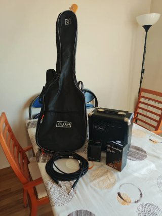 Guitarra Eléctrica + Amplificador