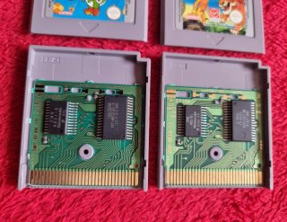 Lote 4 Juegos Game Boy: Yoshi, Mario, Jungle Book,