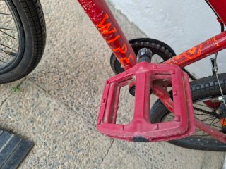 Bicicleta BMX Roja
