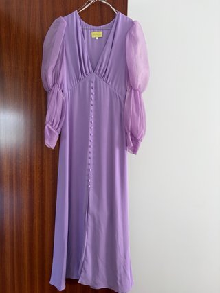 Vestido fiesta LADY PIPA violeta
