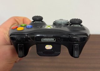 Joystick Controller Nero per Microsoft Xbox 360