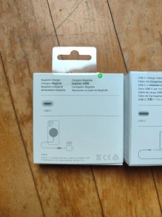 Apple MagSafe Charger + Cable USB-C + Adaptador