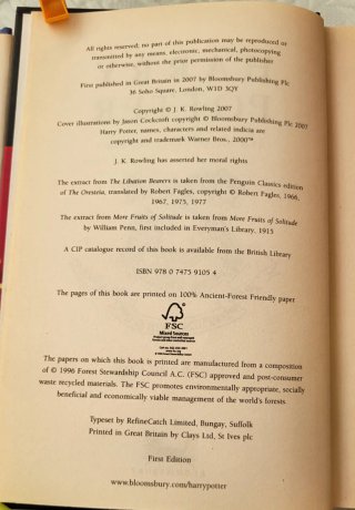 8 libros Harry Potter