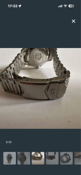 Reloj TAG Heuer Profesional Azul