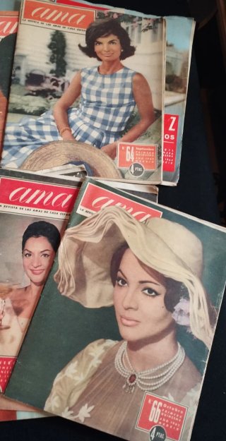 Lote 32 ejemplares de la revista Ama. Años 60
