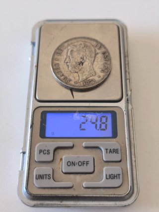Lote 30 Monedas Españolas de Plata.