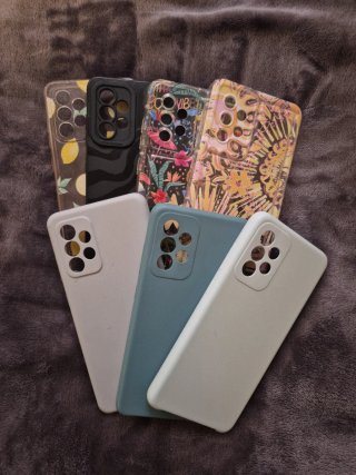 Fondine Samsung Galaxy A52 5G (Confezione da 7) + Protettore