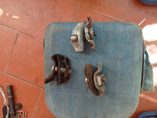 Soportes sillín bici (3 unidades)