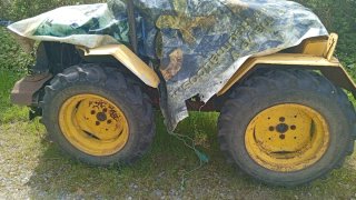 Tractor Pascuali con aperos (avería)