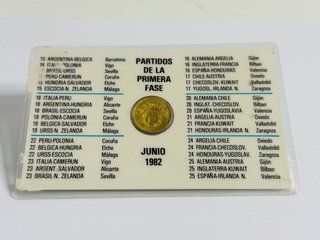 Medalla Copa del Mundo Futbol 1982