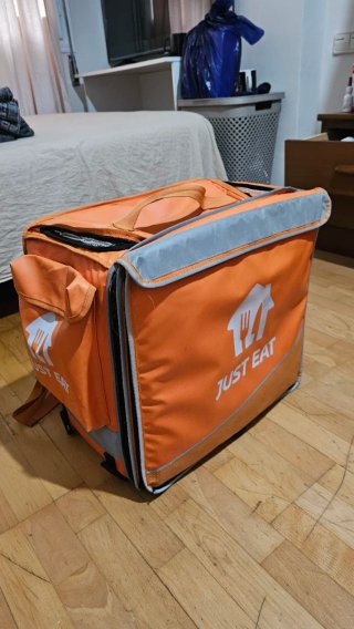 Mochila reparto Just Eat