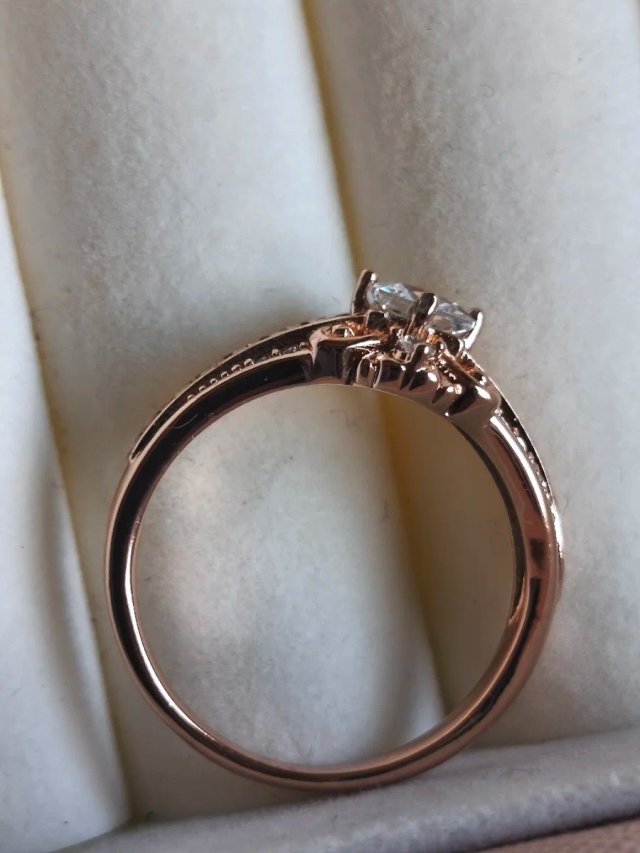 Anillo Chapado Oro 18k Princesa Circonita