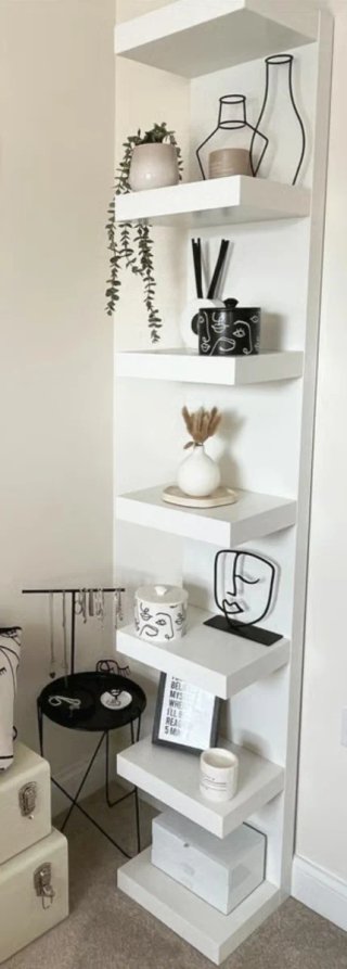 Estantería LACK Ikea Blanca 30x190cm