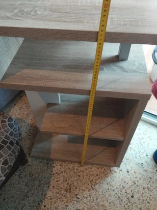 Recibidor/Entradita madera marrón y blanco