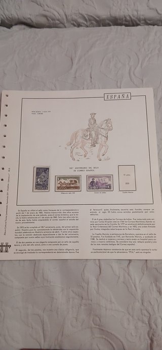Álbum de sellos 1975-1980