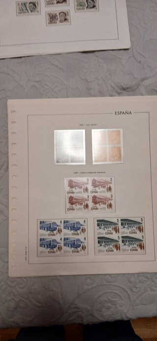 Álbum de sellos 1975-1980