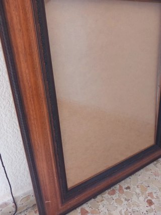 Marco de fotos madera y cristal