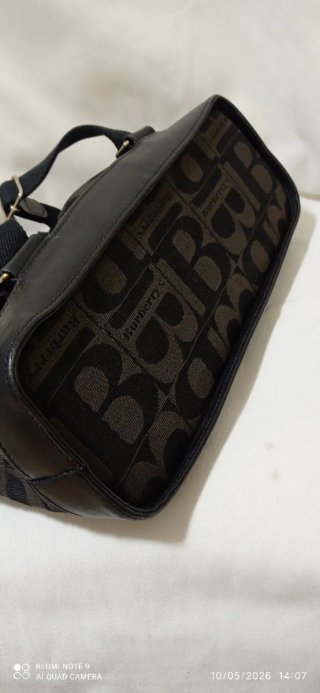 Mochila Burberry Marrón y Negra