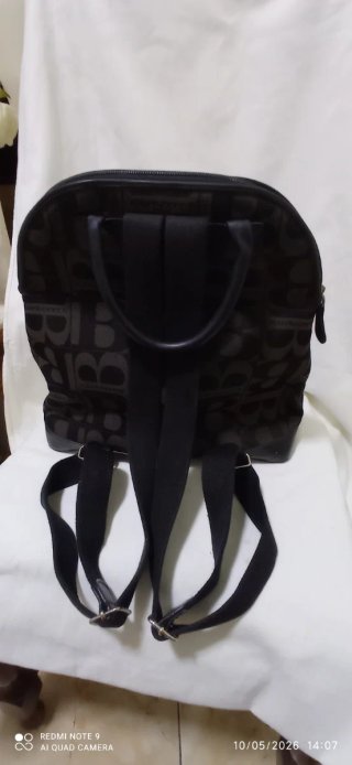 Mochila Burberry Marrón y Negra
