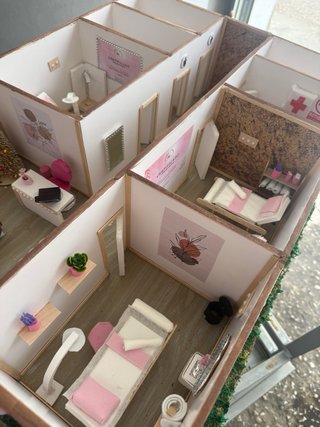 Maqueta centro de estetica