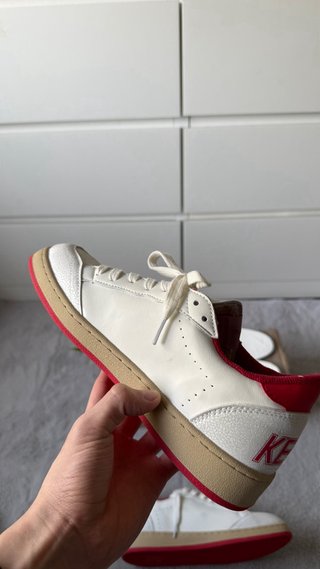 Golden Goose Ball-Star Vermelhas Tam 42