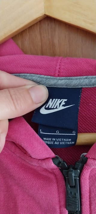 Sudadera Nike Rosa Talla L