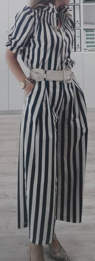 Conjunto rayas marinero