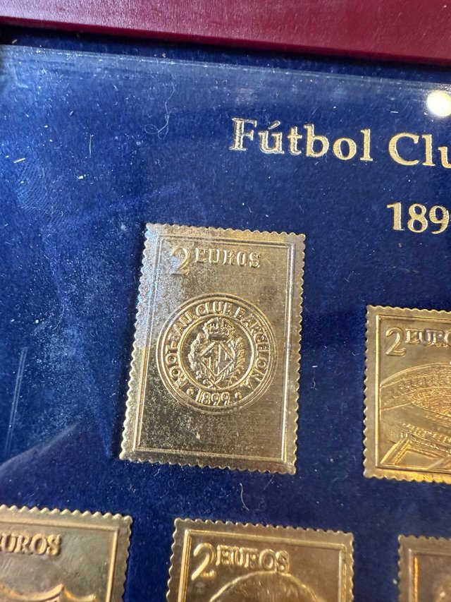 Sellos FC Barcelona Centenario 1899-1999