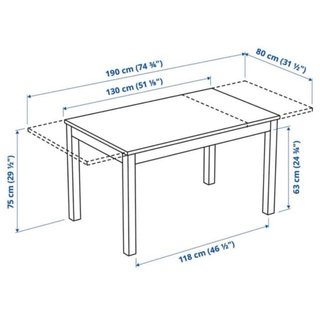 Mesa de comedor moderna