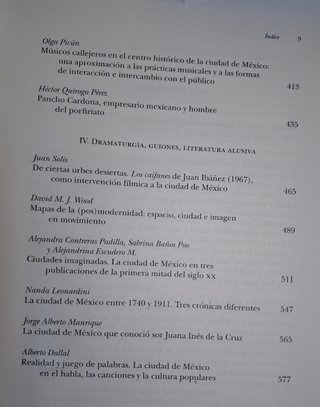 LA METROPOLI COMO ESPECTACULO: LA CIUDAD DE MEXICO