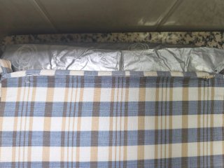 3 Cojines para sillas a cuadros