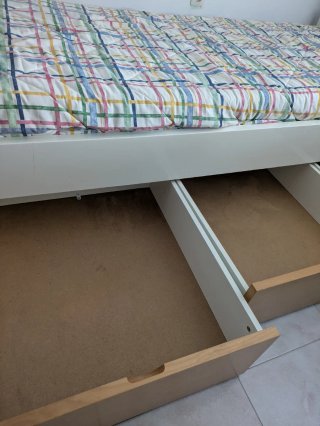 Cama nido 90 cm con cajones
