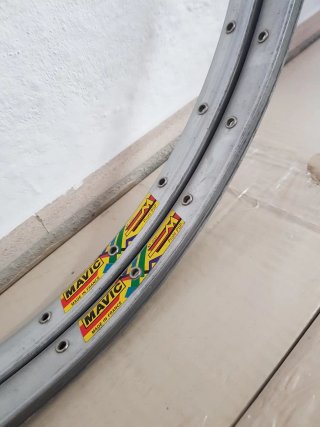 Pareja Aros 26" Mavic M231 mtb retro 32 ojales
