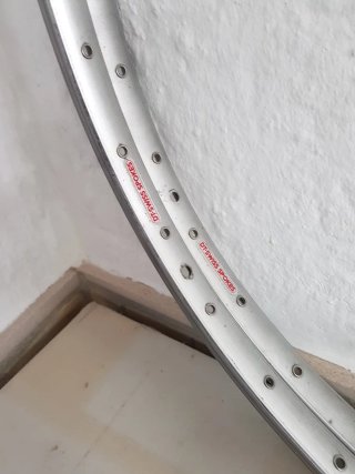 Pareja Aros 26" Mavic M231 mtb retro 32 ojales