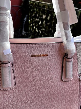 Borsa Michael Kors Beige e Rosa