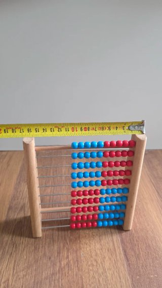 Ábaco infantil de madera