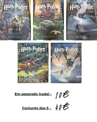 Livros Harry Potter