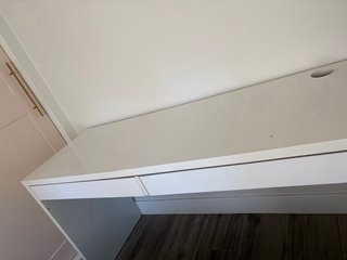 Escritorio IKEA MICKE Blanco 142x50cm