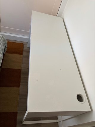 Escritorio IKEA MICKE Blanco 142x50cm