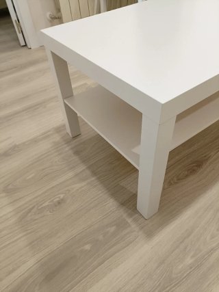 Mesa de centro blanca