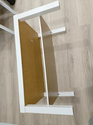 Mesa de centro blanca
