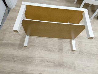 Mesa de centro blanca