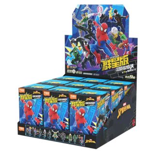 Figuras Blokees Spiderman Caja 9 Piezas