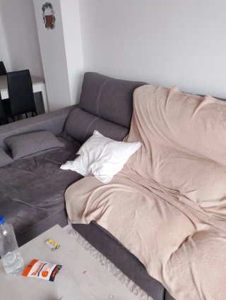 Sofá chaiselongue eléctrico
