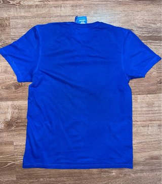 Camiseta Adidas Estampada Azul
