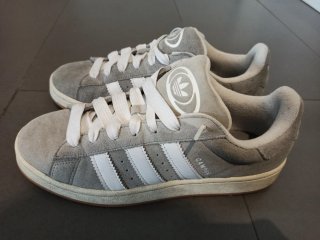 Adidas Campus Talla 44 Gris con muy poco uso