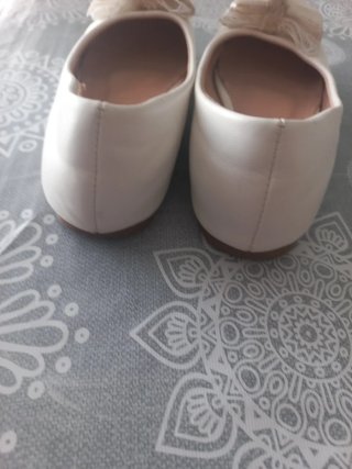 Bailarinas blancas niña talla 32