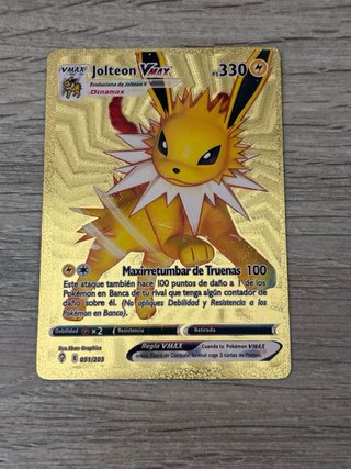 Lote 9 cartas Pokémon doradas Vmax - FANART